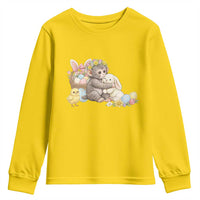 Cute Punch Baby Monkey Easter Youth Sweatshirt Funny Animal Gift