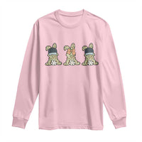 Camo Easter Bunny Long Sleeve Shirt Funny Hunter Easter Gift