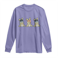 Camo Easter Bunny Long Sleeve Shirt Funny Hunter Easter Gift