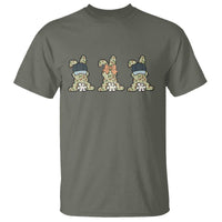 Camo Easter Bunny T Shirt Funny Hunter Easter Gift