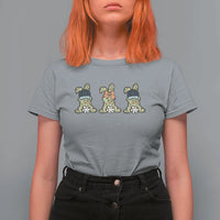Camo Easter Bunny T Shirt For Women Funny Hunter Easter Gift