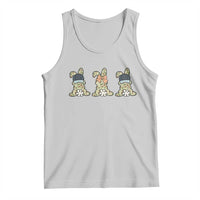 Camo Easter Bunny Tank Top Funny Hunter Easter Gift
