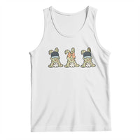 Camo Easter Bunny Tank Top Funny Hunter Easter Gift