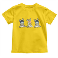 Camo Easter Bunny Toddler T Shirt Funny Hunter Easter Gift