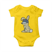 Camouflage Bunny Baby Onesie Funny Hunter Easter Gift