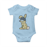 Camouflage Bunny Baby Onesie Funny Hunter Easter Gift