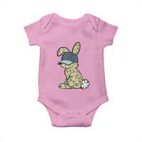 Camouflage Bunny Baby Onesie Funny Hunter Easter Gift