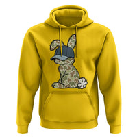 Camouflage Bunny Hoodie Funny Hunter Easter Gift