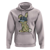 Camouflage Bunny Hoodie Funny Hunter Easter Gift