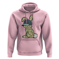 Camouflage Bunny Hoodie Funny Hunter Easter Gift