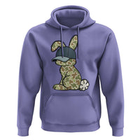 Camouflage Bunny Hoodie Funny Hunter Easter Gift
