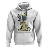 Camouflage Bunny Hoodie Funny Hunter Easter Gift