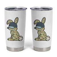 Camouflage Bunny Tumbler Cup Funny Hunter Easter Gift
