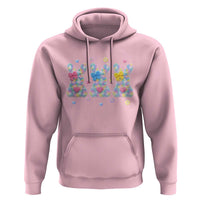 Faux Yarn Easter Bunny Effect Printed Hoodie Coquette Aesthetic Gift