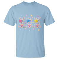 Faux Yarn Easter Bunny Effect Printed T Shirt Coquette Aesthetic Gift