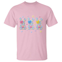 Faux Yarn Easter Bunny Effect Printed T Shirt Coquette Aesthetic Gift