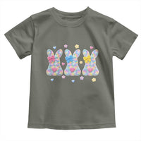Faux Yarn Easter Bunny Effect Printed Toddler T Shirt Coquette Aesthetic Gift