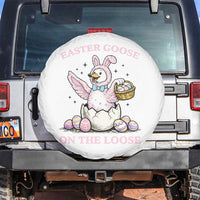 Easter Goose On The Loose Spare Tire Cover Funny Easter Egg Hunt Gift