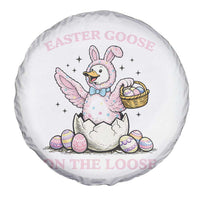 Easter Goose On The Loose Spare Tire Cover Funny Easter Egg Hunt Gift