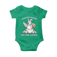 Easter Goose On The Loose Baby Onesie Funny Easter Egg Hunt Gift