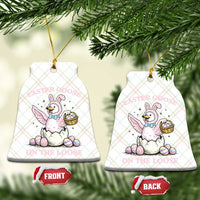 Easter Goose On The Loose Ceramic Ornament Funny Easter Egg Hunt Gift
