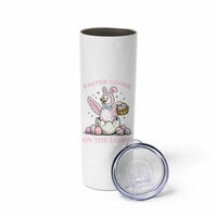 Easter Goose On The Loose Skinny Tumbler Funny Easter Egg Hunt Gift