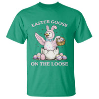 Easter Goose On The Loose T Shirt Funny Easter Egg Hunt Gift