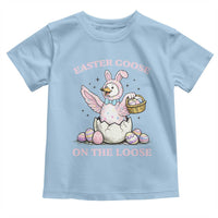 Easter Goose On The Loose Toddler T Shirt Funny Easter Egg Hunt Gift
