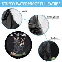Funny Easter Hunting Dog Spare Tire Cover Labrador Bunny Ears On The Hunt