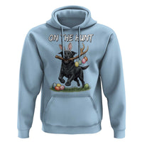 Funny Easter Hunting Dog Hoodie Labrador Bunny Ears On The Hunt