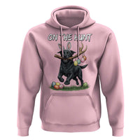Funny Easter Hunting Dog Hoodie Labrador Bunny Ears On The Hunt
