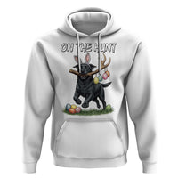 Funny Easter Hunting Dog Hoodie Labrador Bunny Ears On The Hunt