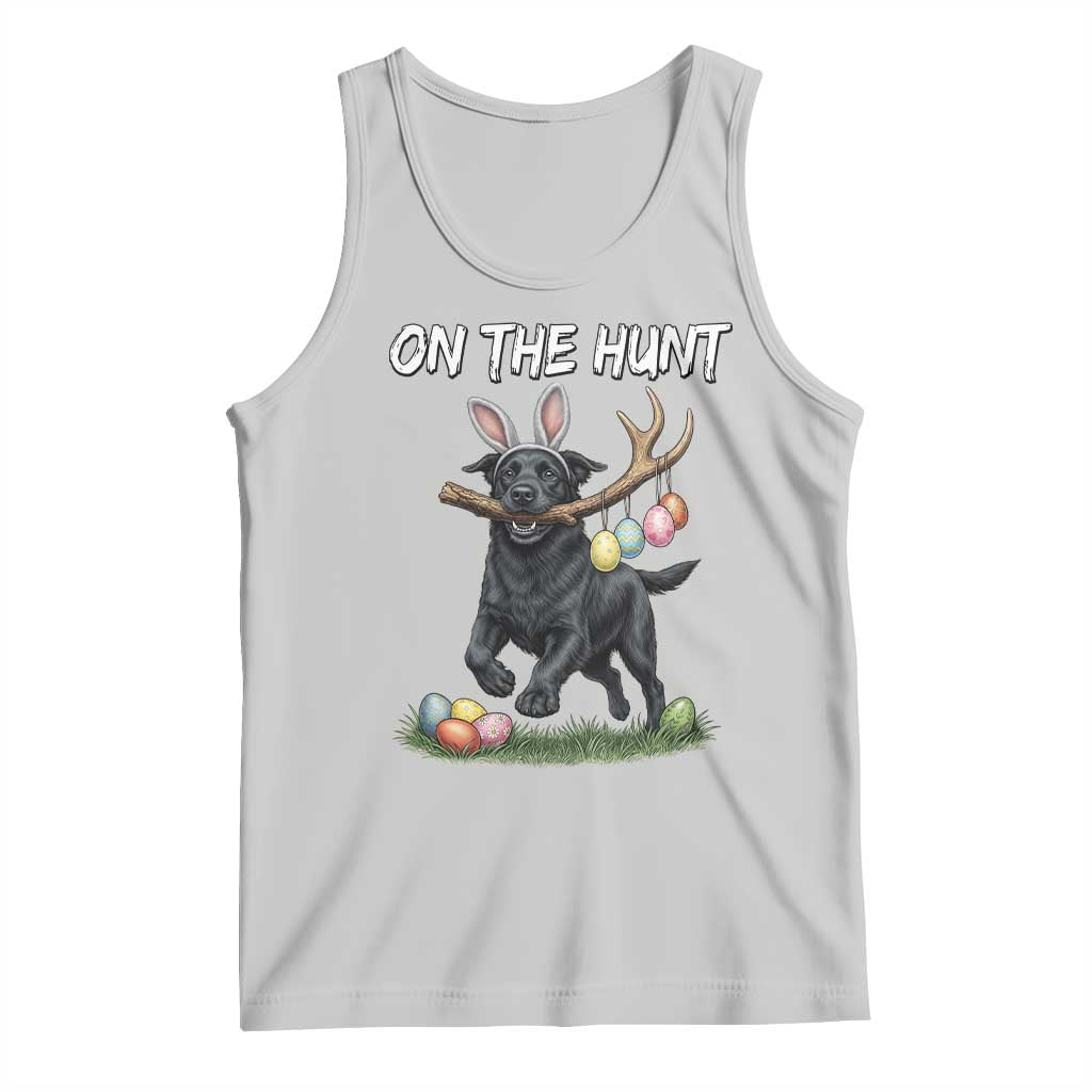 Funny Easter Hunting Dog Tank Top Labrador Bunny Ears On The Hunt