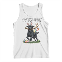 Funny Easter Hunting Dog Tank Top Labrador Bunny Ears On The Hunt