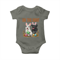 Funny Easter Labrador Bunny Ears Baby Onesie On The Hunt