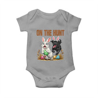 Funny Easter Labrador Bunny Ears Baby Onesie On The Hunt