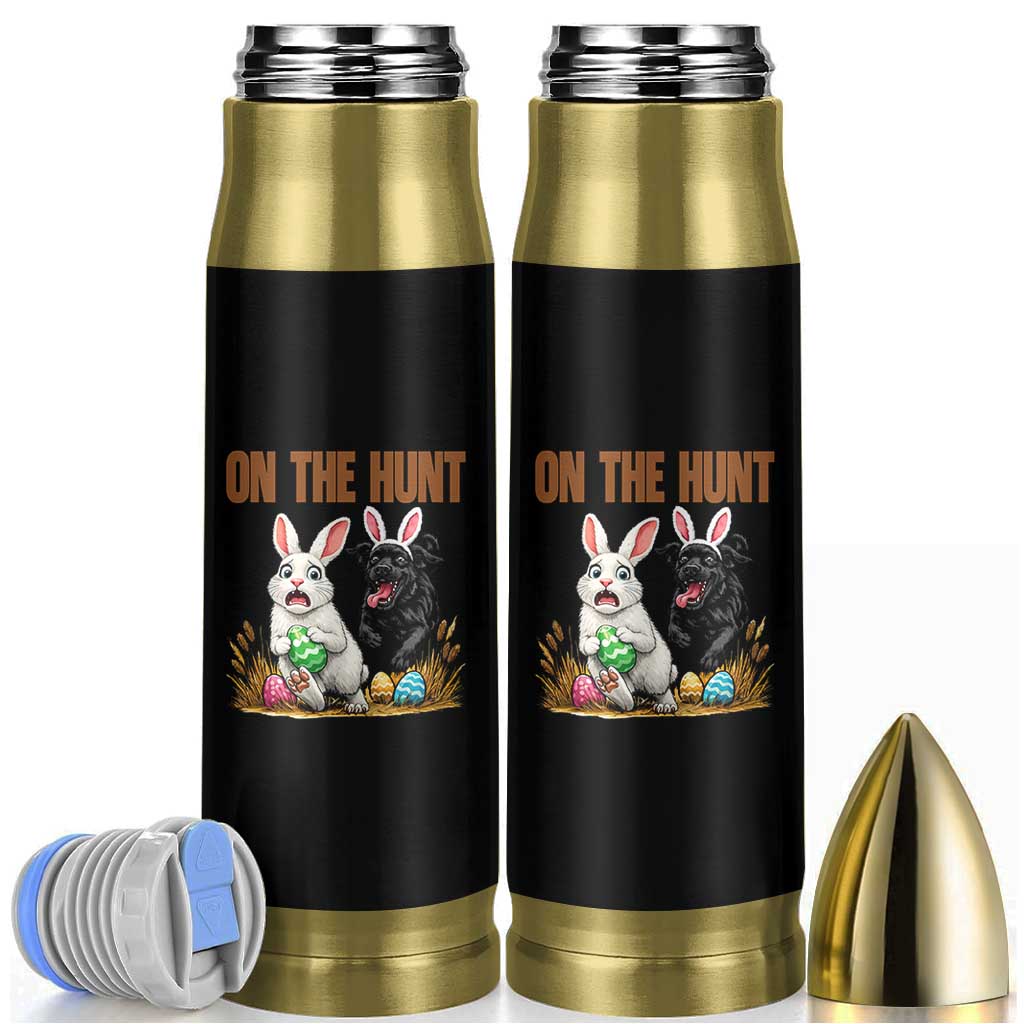 Funny Easter Labrador Bunny Ears Bullet Tumbler On The Hunt