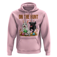 Funny Easter Labrador Bunny Ears Hoodie On The Hunt