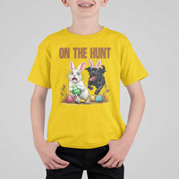 Funny Easter Labrador Bunny Ears T Shirt For Kid On The Hunt