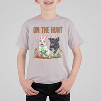 Funny Easter Labrador Bunny Ears T Shirt For Kid On The Hunt