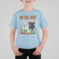 Funny Easter Labrador Bunny Ears T Shirt For Kid On The Hunt