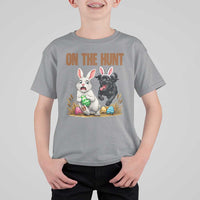 Funny Easter Labrador Bunny Ears T Shirt For Kid On The Hunt