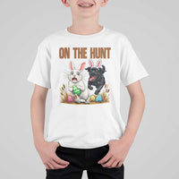 Funny Easter Labrador Bunny Ears T Shirt For Kid On The Hunt
