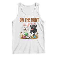 Funny Easter Labrador Bunny Ears Tank Top On The Hunt