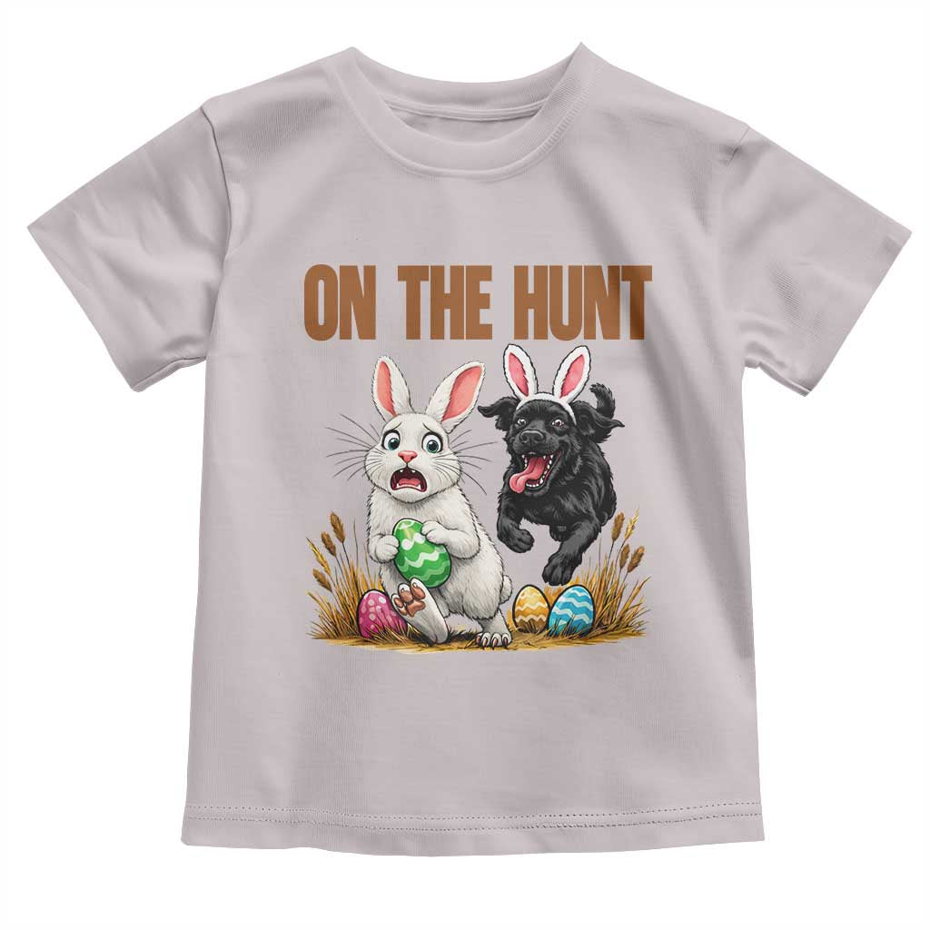 Funny Easter Labrador Bunny Ears Toddler T Shirt On The Hunt