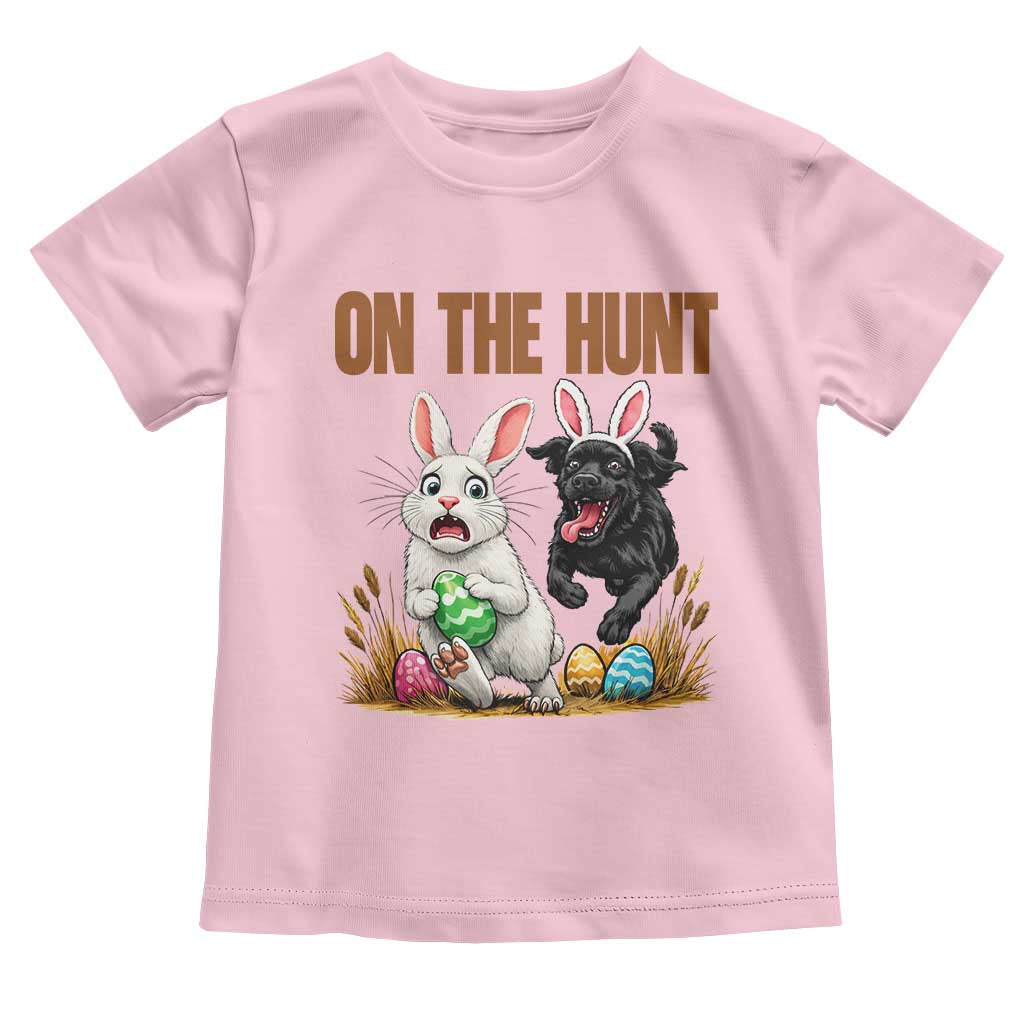 Funny Easter Labrador Bunny Ears Toddler T Shirt On The Hunt