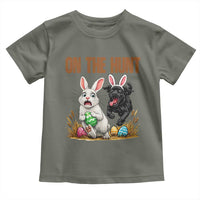 Funny Easter Labrador Bunny Ears Toddler T Shirt On The Hunt