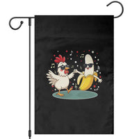 Funny Banana Chicken Dance Garden Flag Chaos Dance Meme Graphic