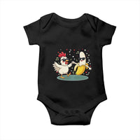 Funny Banana Chicken Dance Baby Onesie Chaos Dance Meme Graphic