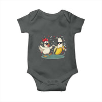 Funny Banana Chicken Dance Baby Onesie Chaos Dance Meme Graphic
